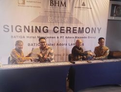 BHM Gandeng Adora Marsada Group Kelola Batiqa Hotel Adora Lampung, Target Beroperasi 2027