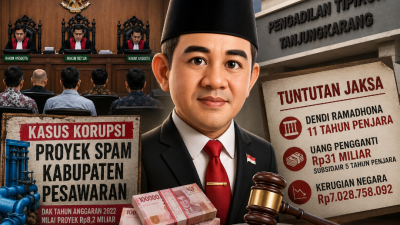 Babak Penentuan! Dendi Ramadhona Dituntut 11 Tahun Penjara, Jaksa Minta Uang Pengganti Rp31 Miliar