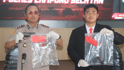 2 Senpi + 4 Peluru Diserahkan, Warga Cuma Dibina