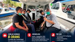 Lima Jurnalis Hilang Kontak di Perairan Anak Krakatau, Abu Vulkanik Hambat Operasi SAR