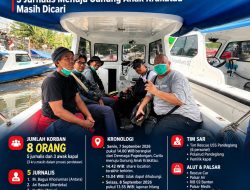 Lima Jurnalis Hilang Kontak di Perairan Anak Krakatau, Abu Vulkanik Hambat Operasi SAR