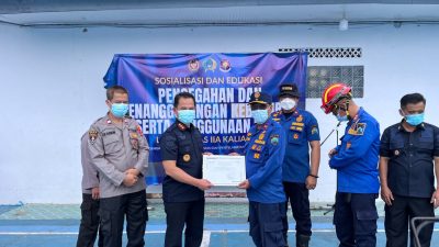 Bukan Sekadar Piagam, Lapas Kalianda Didorong Makin Siaga Hadapi Kebakaran
