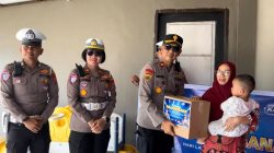 Anjang Sana HUT Lalu Lintas Bhayangkara ke-71, Satlantas Morowali Sambangi Purnawirawan dan Warakawuri