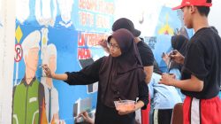 Cari Bibit Seniman Muda, Polres Lampung Selatan Gelar Lomba Mural Sambut HUT Lalu Lintas ke-71