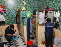 Lapas Kalianda Gelar Razia Gabungan, Narkotika dan Tes Urine WBP Nihil