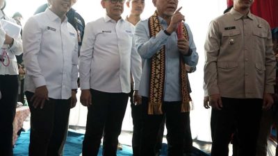 Tinjau KDKMP Bumisari, Zulkifli Hasan Dorong Koperasi Jadi Motor Ekonomi Desa
